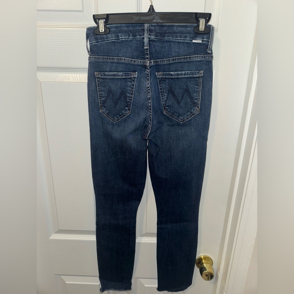 Mother High Waisted Lookers Skinny Jeans Size 24 - Picture 6 of 9